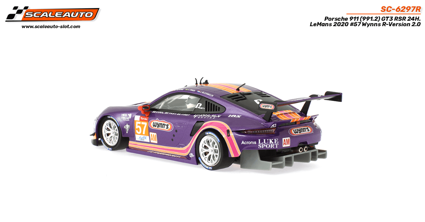 Scaleauto - Porsche 911 RSR - #57 Wynn’s - Le Mans 2020 - R Series - SC - 6297R