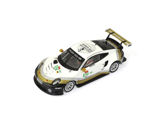 Scaleauto | Porsche 911 RSR | #92 Porsche GT Team - Le Mans 2019 | R Series - SC - 6294R
