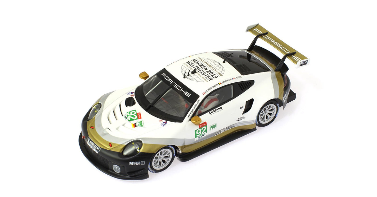 Scaleauto | Porsche 911 RSR | #92 Porsche GT Team - Le Mans 2019 | R Series - SC - 6294R