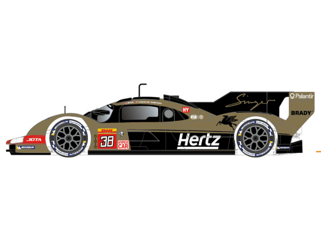 Scaleauto | Porsche 963 | #38 Hertz Team Jota - WEC 2024 | PRO Series | PRE - ORDER - SC - 6408