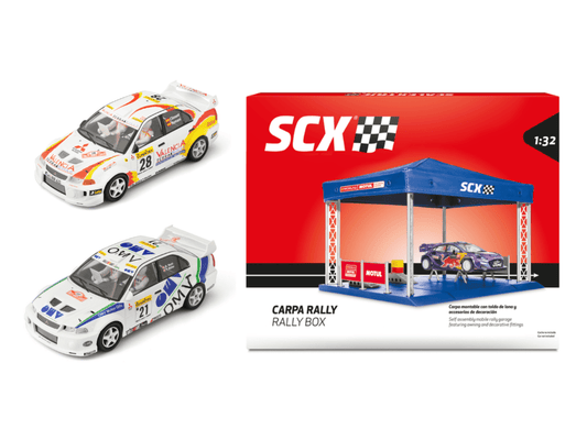 Scaleauto R 4WD Series | Rally Car Set | Bundle 1 | 1/32 Slot Cars