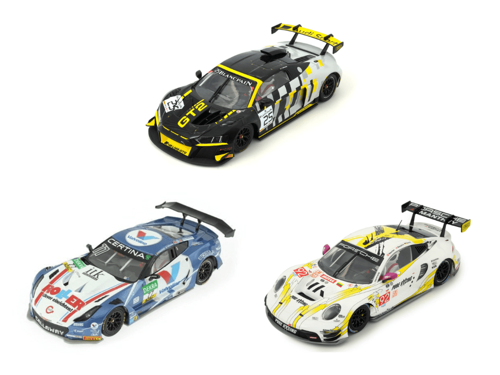 Scaleauto R Series | GT3 Race Cars | Bundle 7 | 1/32 Slot Cars