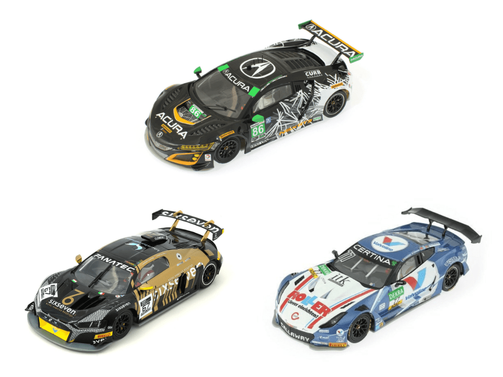 Scaleauto R Series | GT3 Race Cars | Bundle 8 | 1/32 Slot Cars