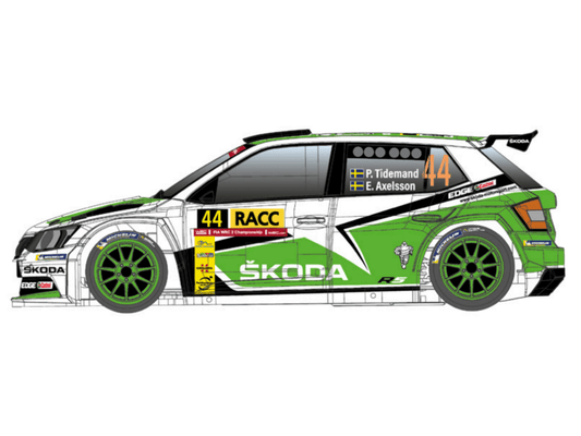 Scaleauto | Škoda Fabia R5 | 44 Škoda Motorsport - WRC2 2015 | R 4WD Series | SC - 6442R