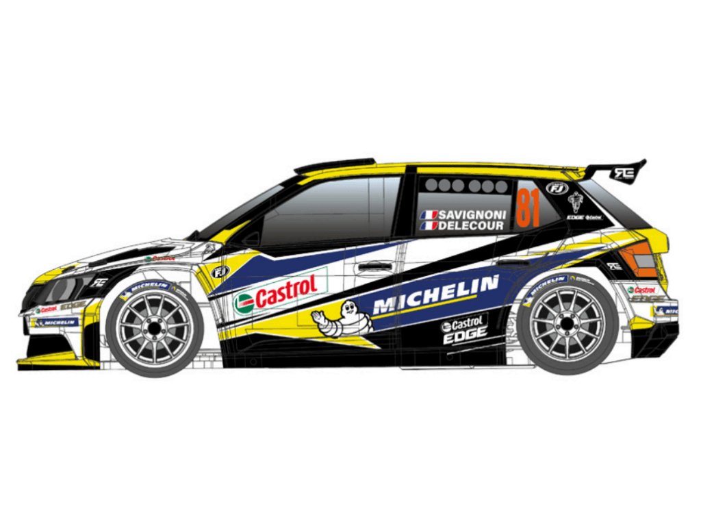 Scaleauto | Škoda Fabia R5 | 81 Michelin - WRC 2016 | R 4WD Series | SC - 6444R
