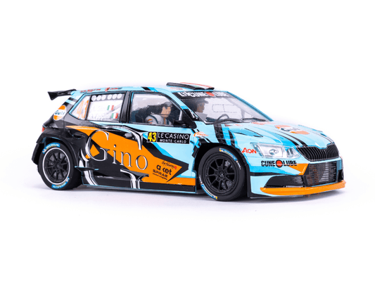 Scaleauto | Škoda Fabia Rally2 evo | 43 Gino - WRC 2020 | R 4WD Series | SC - 6443R