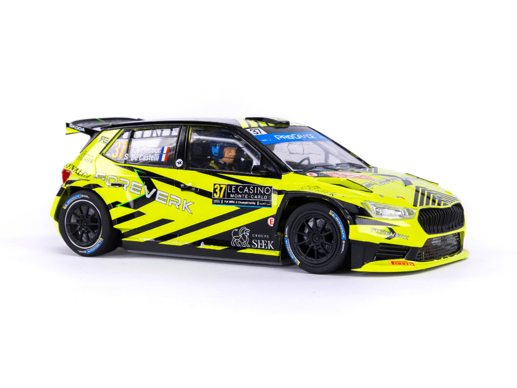 Scaleauto | Škoda Fabia RS Rally2 | 37 ForeverK - WRC 2023 | R 4WD Series | SC - 6446R