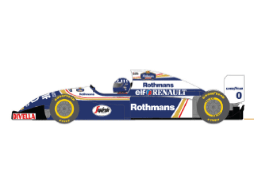 Scaleauto | Williams FW16 | 0 Damon Hill - Formula 1 1994 | Formula 90/97 Series | SC - 6449