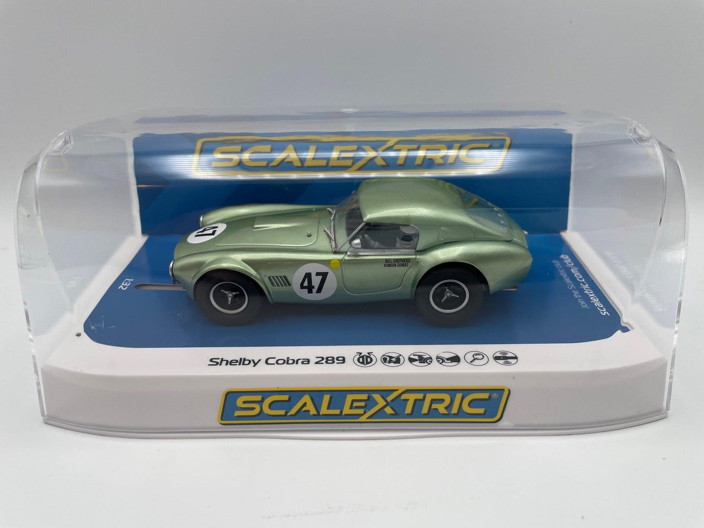 Scalextric - AC Shelby Cobra 289 - #47 Bill Shepherd - C4338