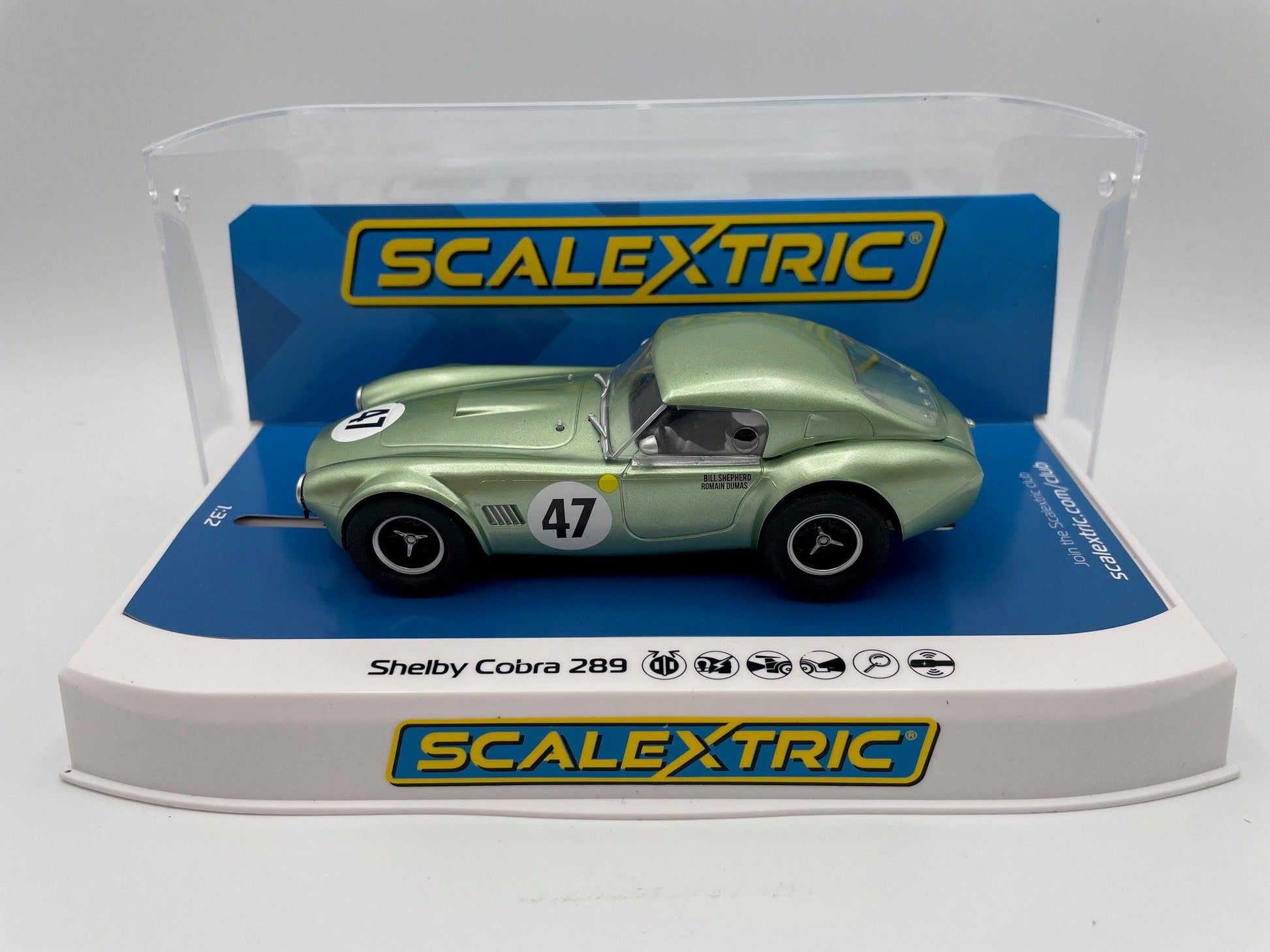 Scalextric - AC Shelby Cobra 289 - #47 Bill Shepherd - C4338