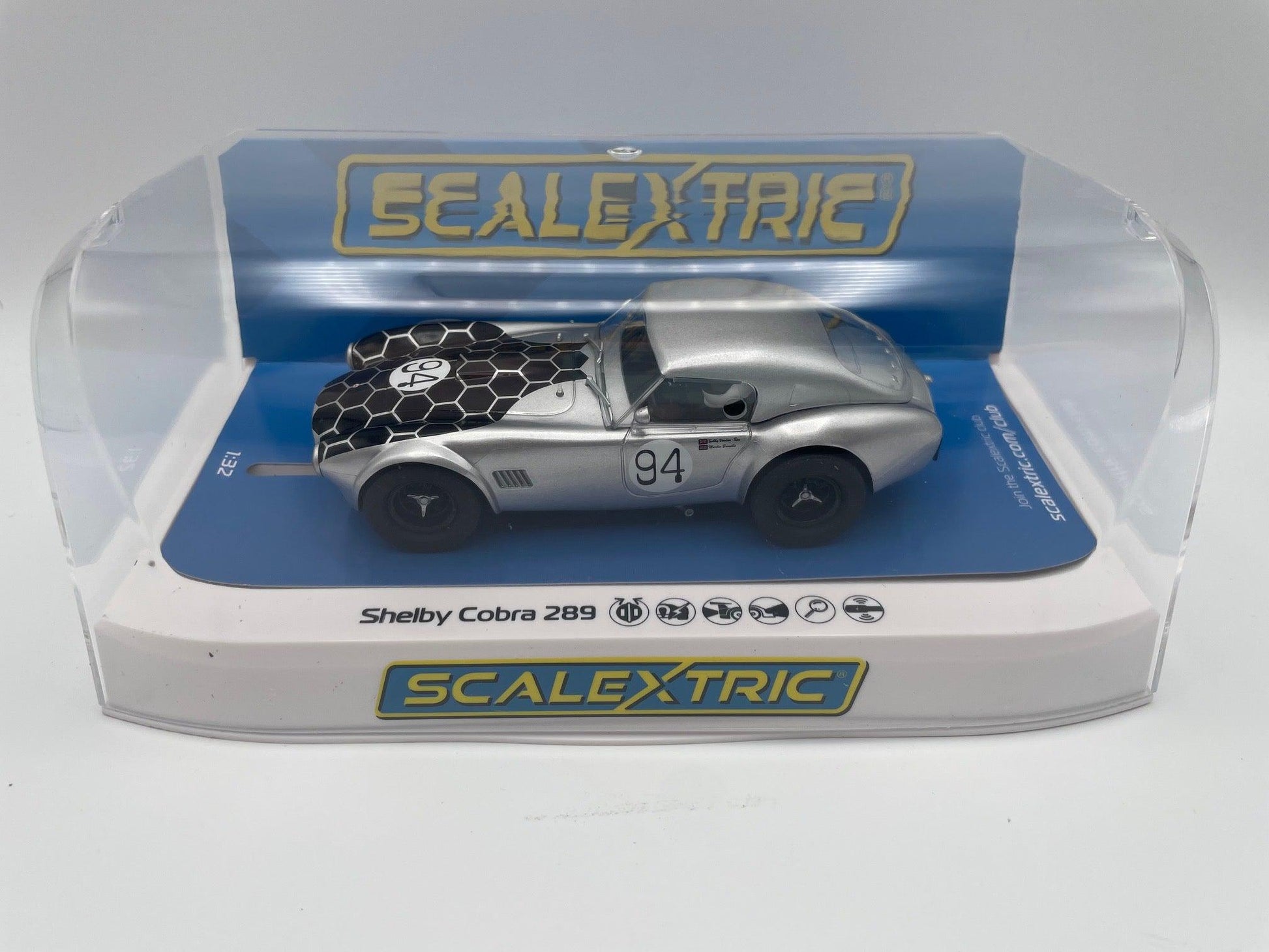 Scalextric - AC Shelby Cobra 289 - #94 CSX2201 Snake Eyes - C4417