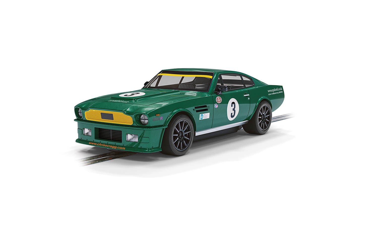 Scalextric | Aston Martin V8 | 3 Chris Scragg Racing - GT Heritage 2009 | C4256