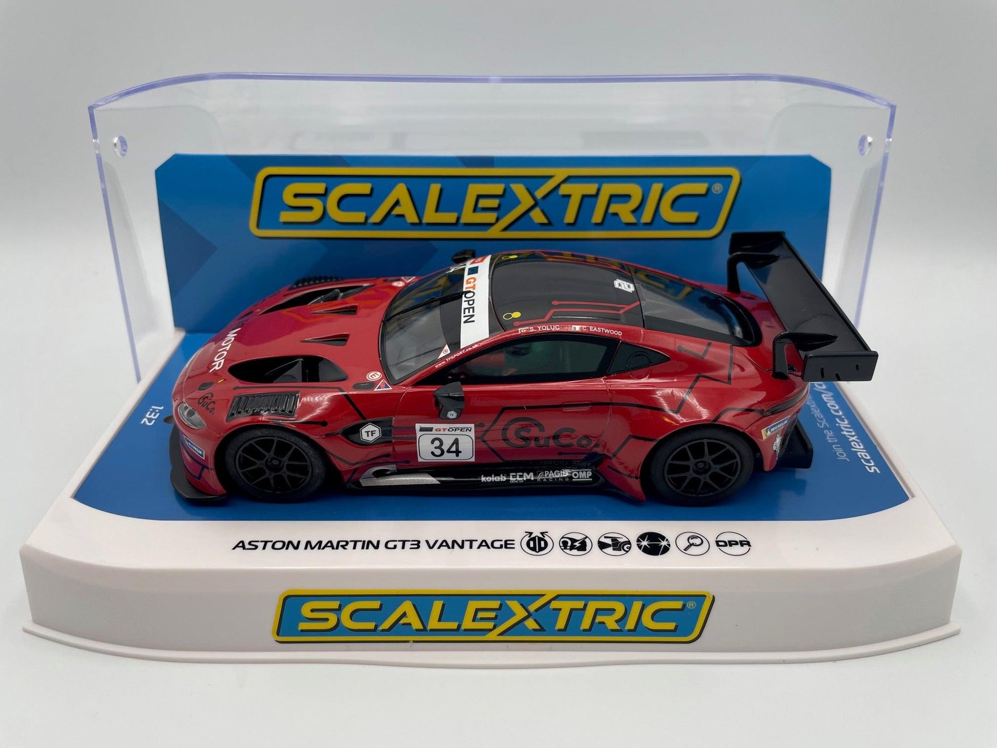 Scalextric - Aston Martin Vantage GT3 - #34 TF Sport - GT Open 2020 - C4233