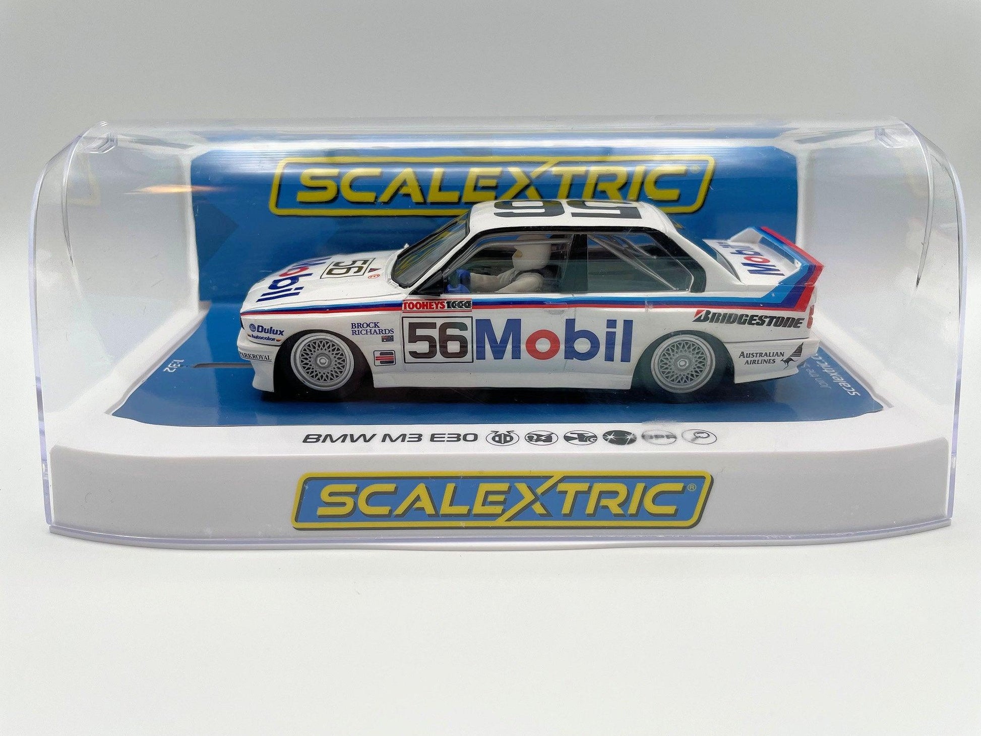 Scalextric - BMW M3 E30 - #56 Mobil - Bathurst 1000 1988 - C3929