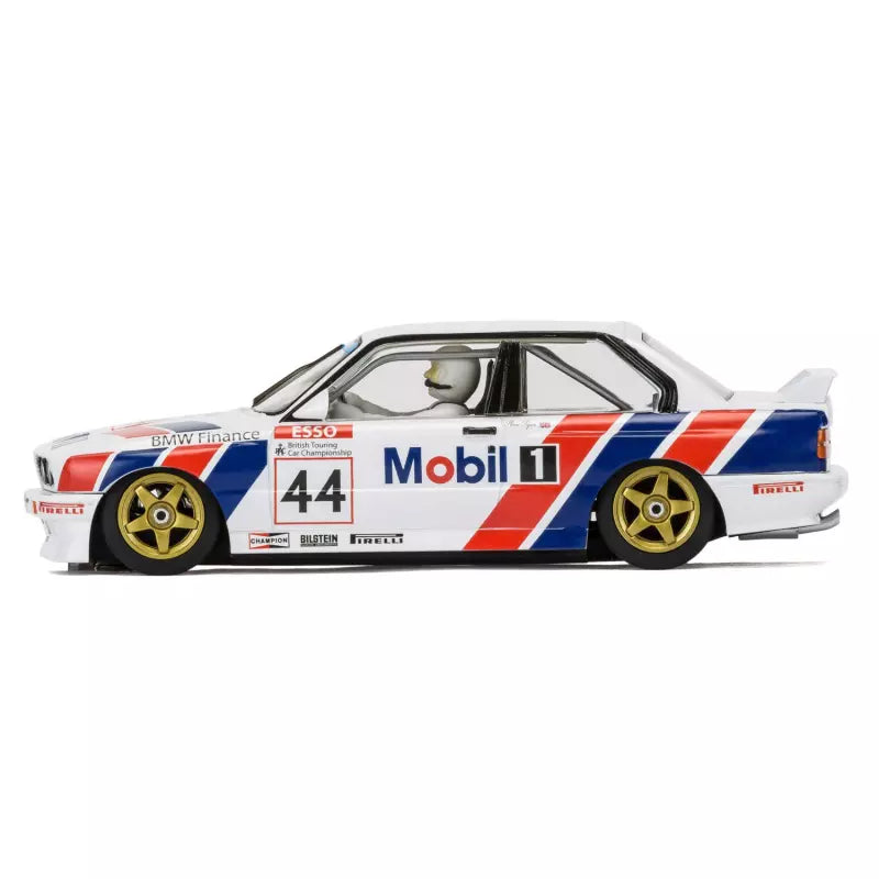 Scalextric | BMW M3 (E30) | #44 Mobil1 | C3739 | 1/32 Scale Slot Car
