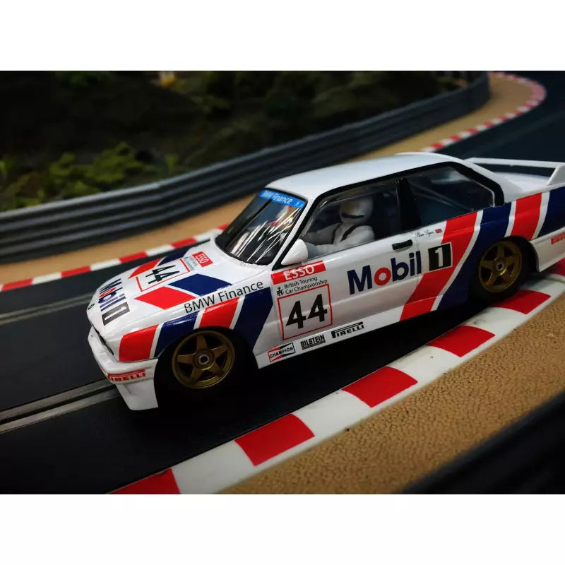 Scalextric | BMW M3 (E30) | #44 Mobil1 | C3739 | 1/32 Scale Slot Car