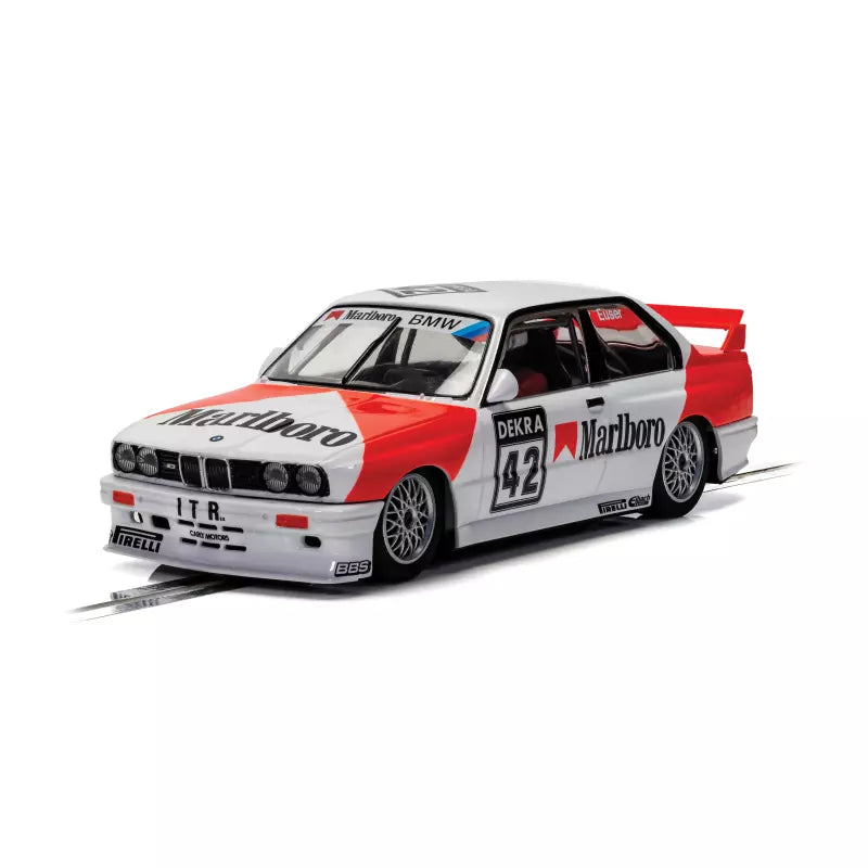 Scalextric | BMW M3 Sport Evolution (E30) | #42 Marlboro | C4168 | 1/32 Scale Slot Car
