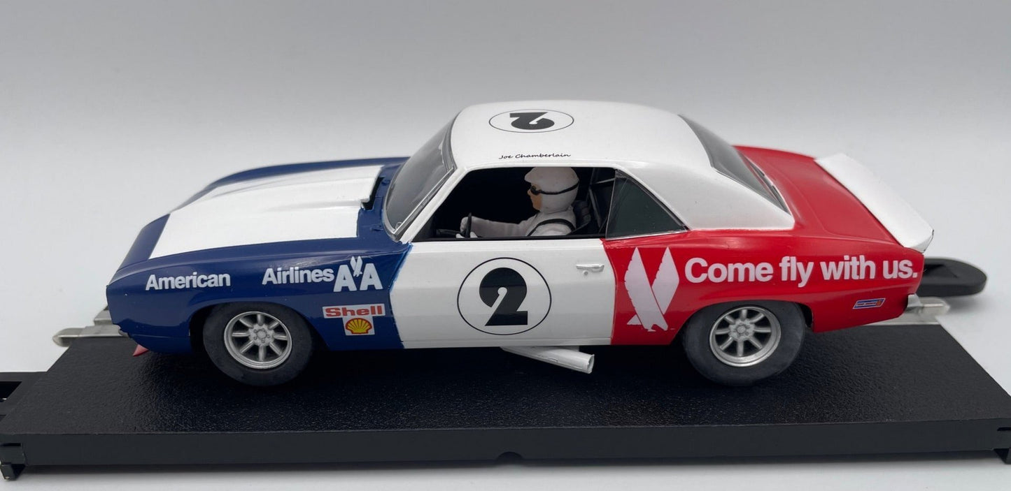 Scalextric - Chevrolet Camaro - #2 American Airlines - Trans Am 1969 - Muscle Car Mayhem - C1449* Unboxed