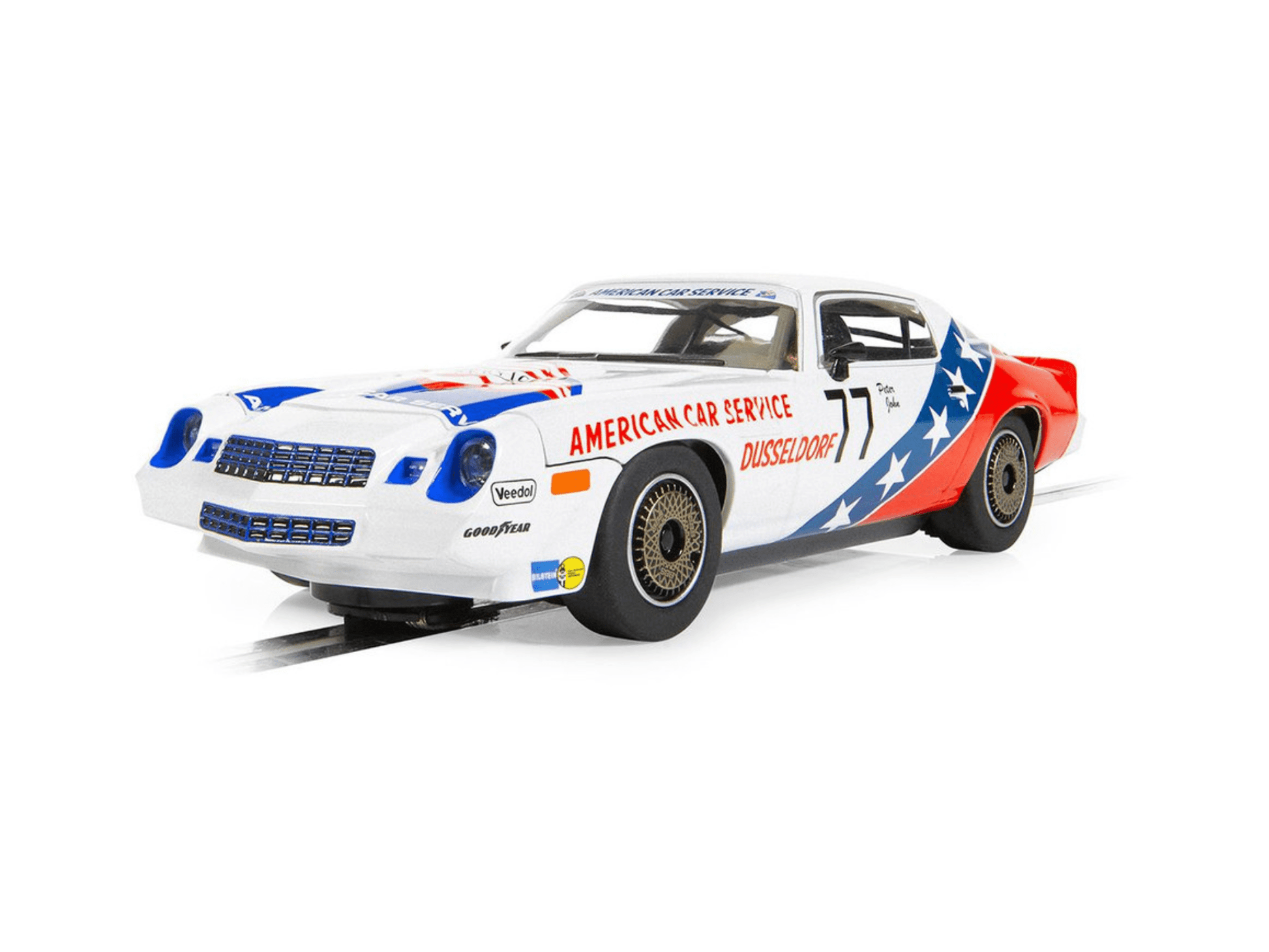 Scalextric | Chevrolet Camaro Z28 | 77 American Car Service - DPM 1984 | C4300