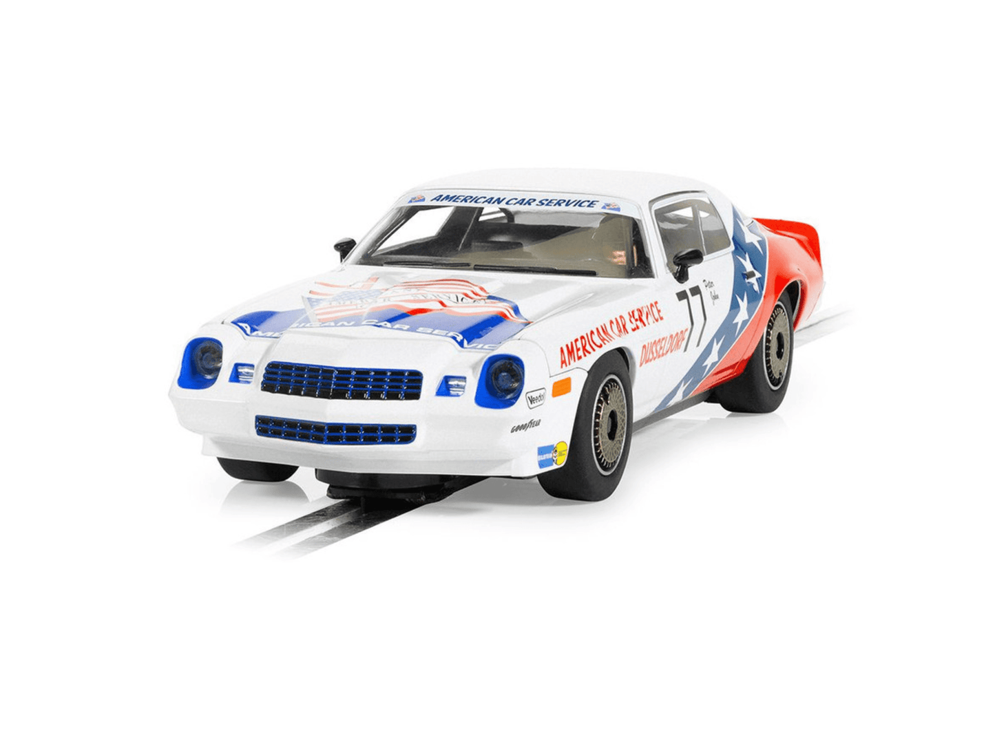 Scalextric | Chevrolet Camaro Z28 | 77 American Car Service - DPM 1984 | C4300