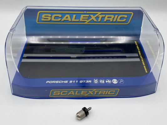 Scalextric - Display Box with Blue Base - Very Good Condition - ASSORTED