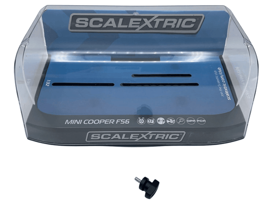 Scalextric | Display Case w/ Grey Base | Assorted Base Plate