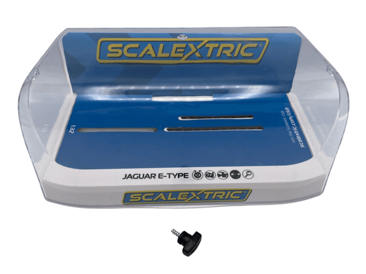 Scalextric | Display Case w/ White Base | Assorted Base Plate