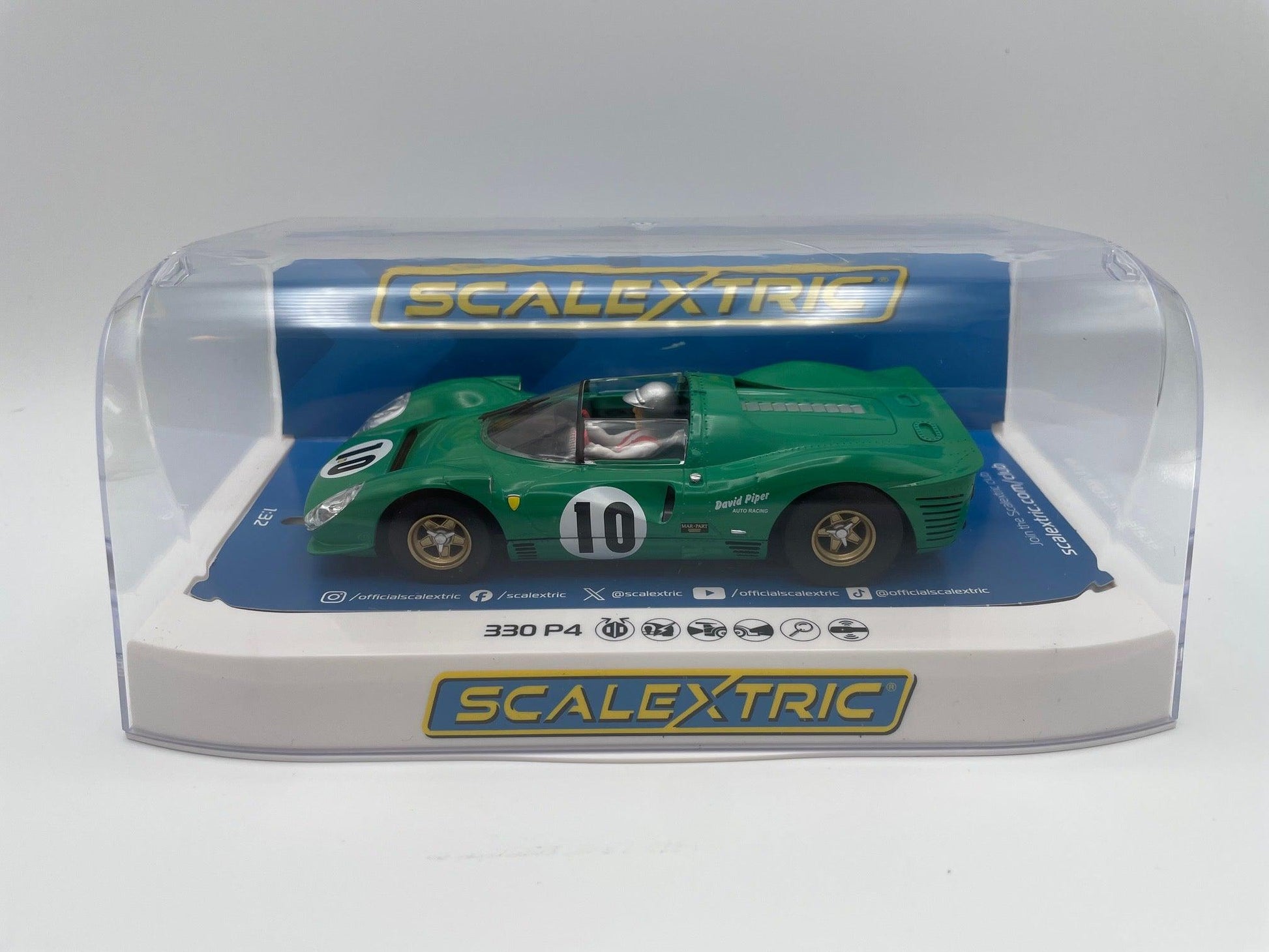 Scalextric - Ferrari 330 P4 - #10 David Piper - C4491