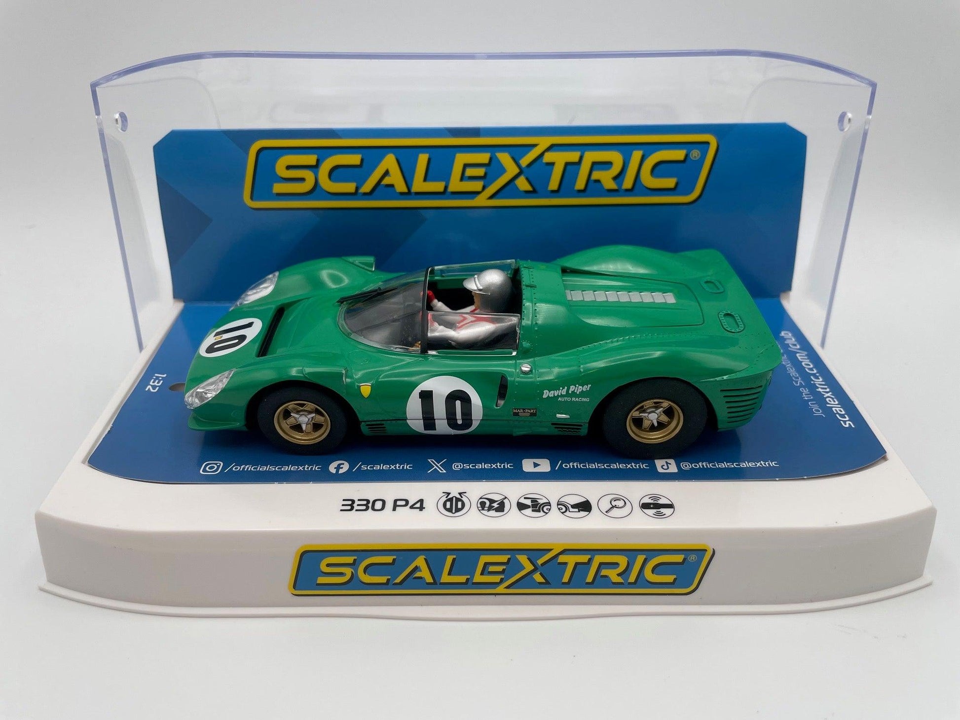 Scalextric - Ferrari 330 P4 - #10 David Piper - C4491