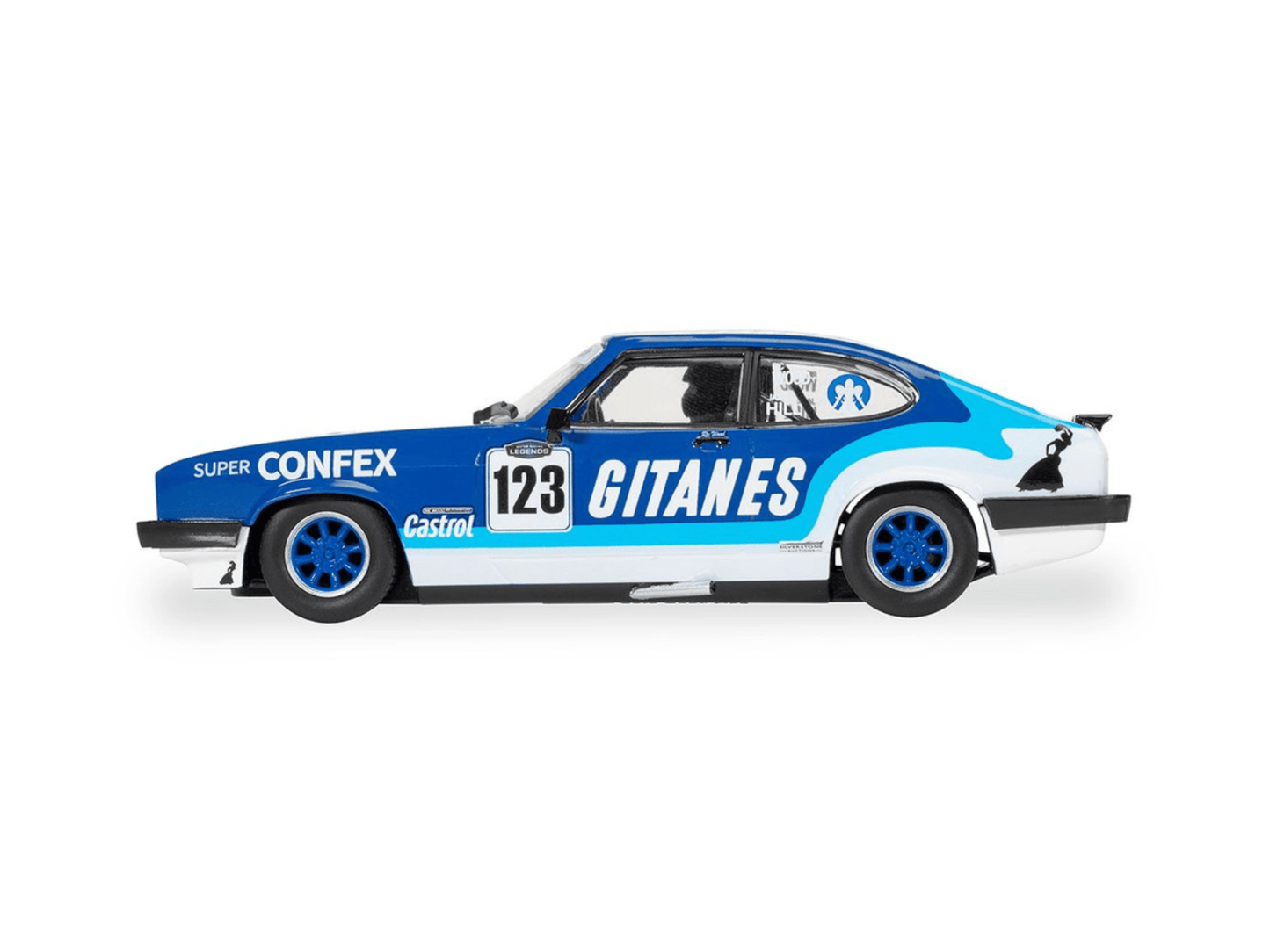 Scalextric | Ford Capri III 3.0 S | 123 Gitanes - Goodwood 2021 | C4402