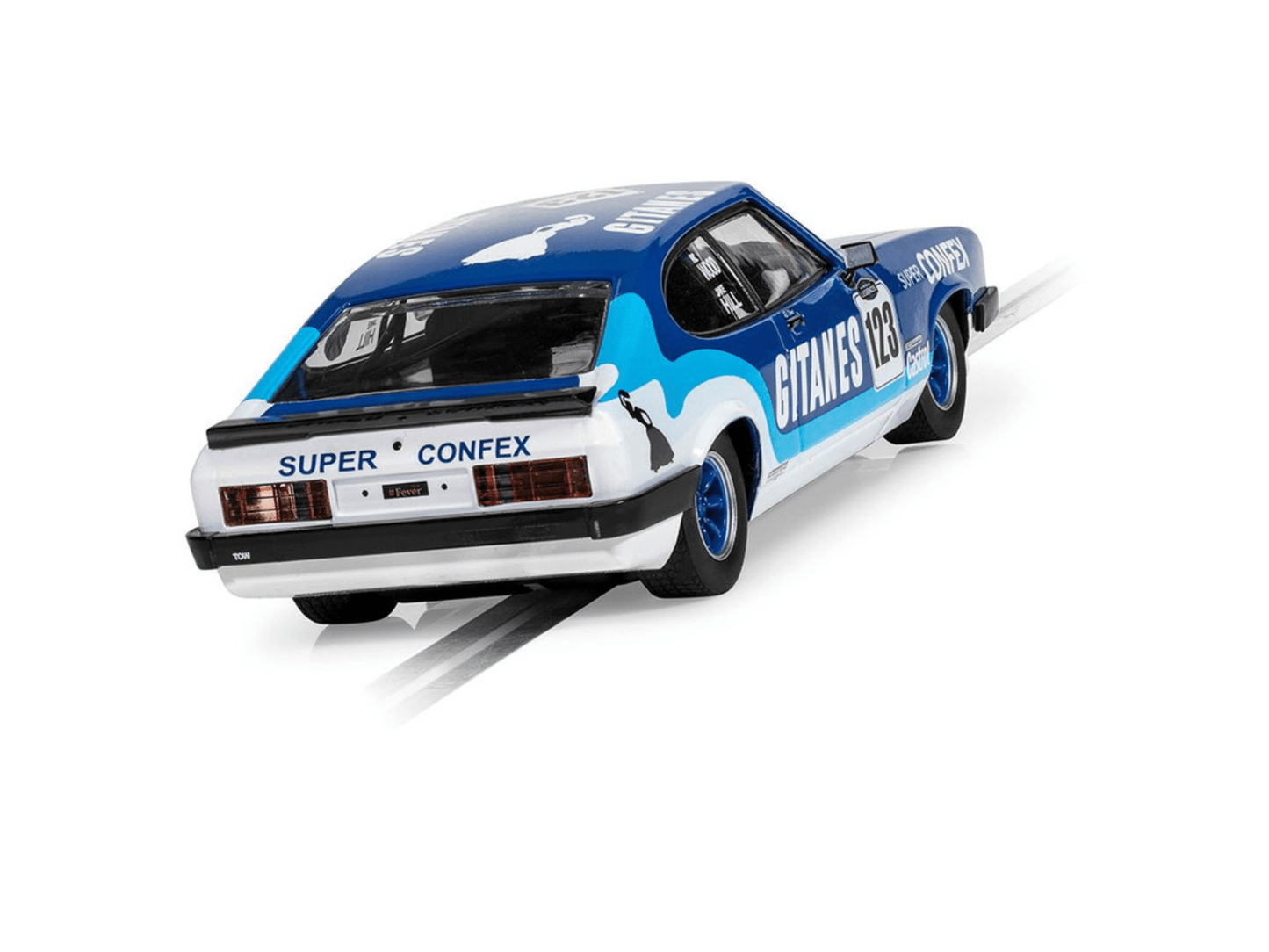 Scalextric | Ford Capri III 3.0 S | 123 Gitanes - Goodwood 2021 | C4402