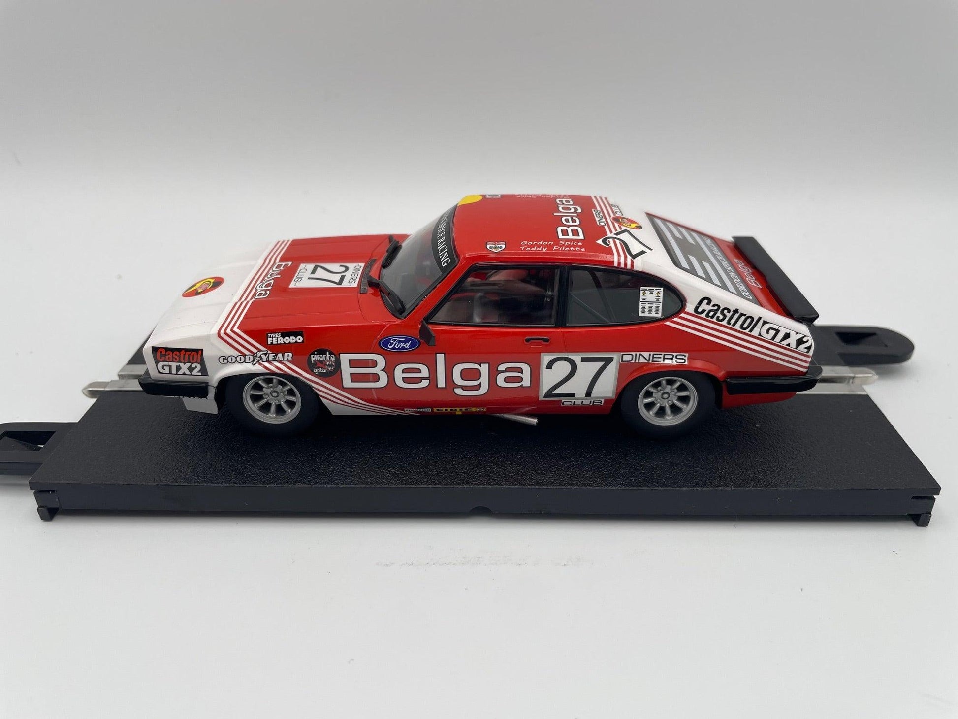 Scalextric - Ford Capri Mk. III - #27 Belga - Spa 1978 - C4349 Unboxed