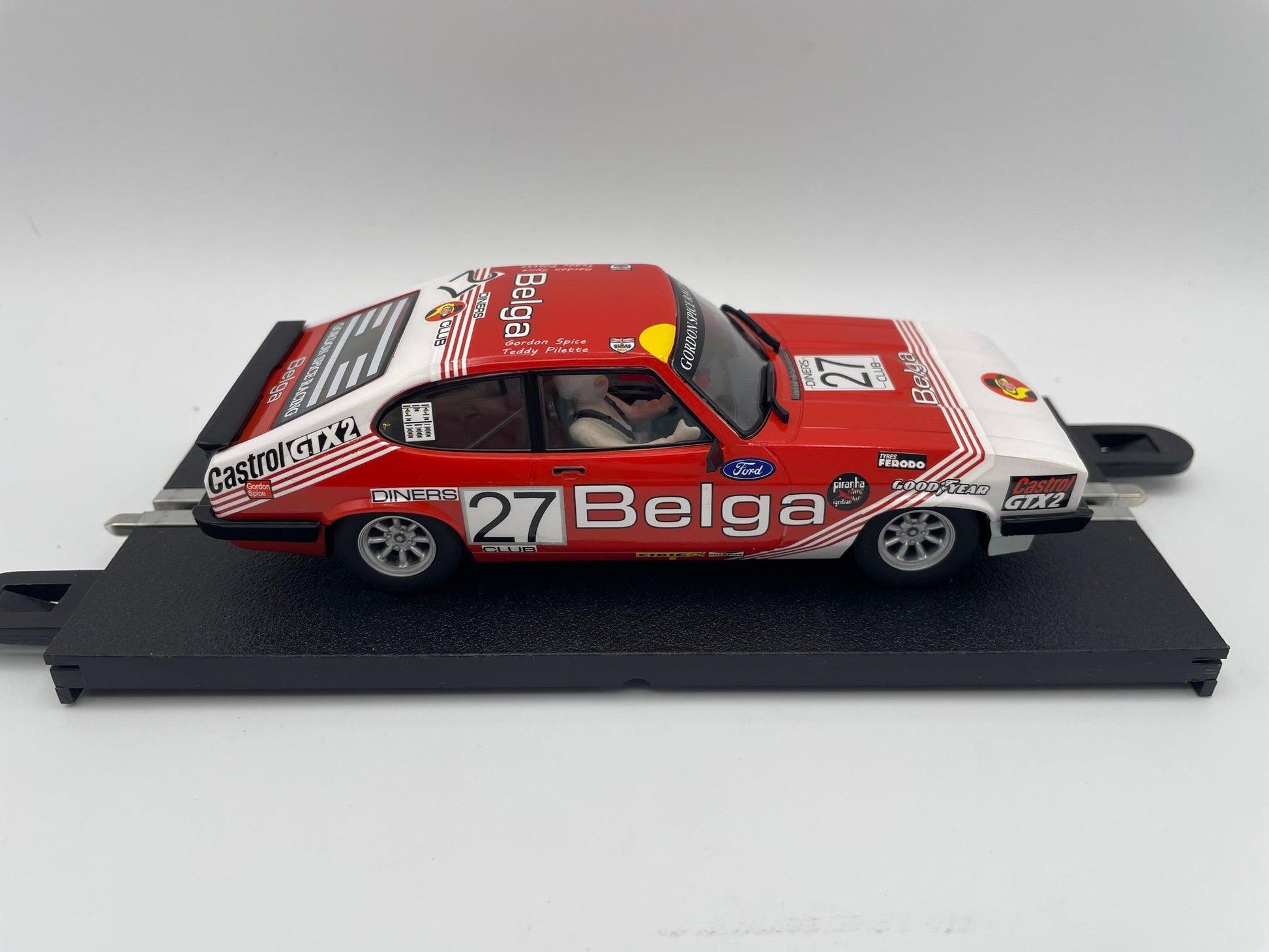 Scalextric - Ford Capri Mk. III - #27 Belga - Spa 1978 - C4349 Unboxed