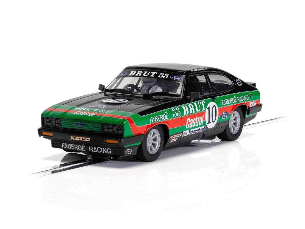 Scalextric | Ford Capri Mk III 3.0 S | 10 Brut 33 - BSCC 1979 | C4101