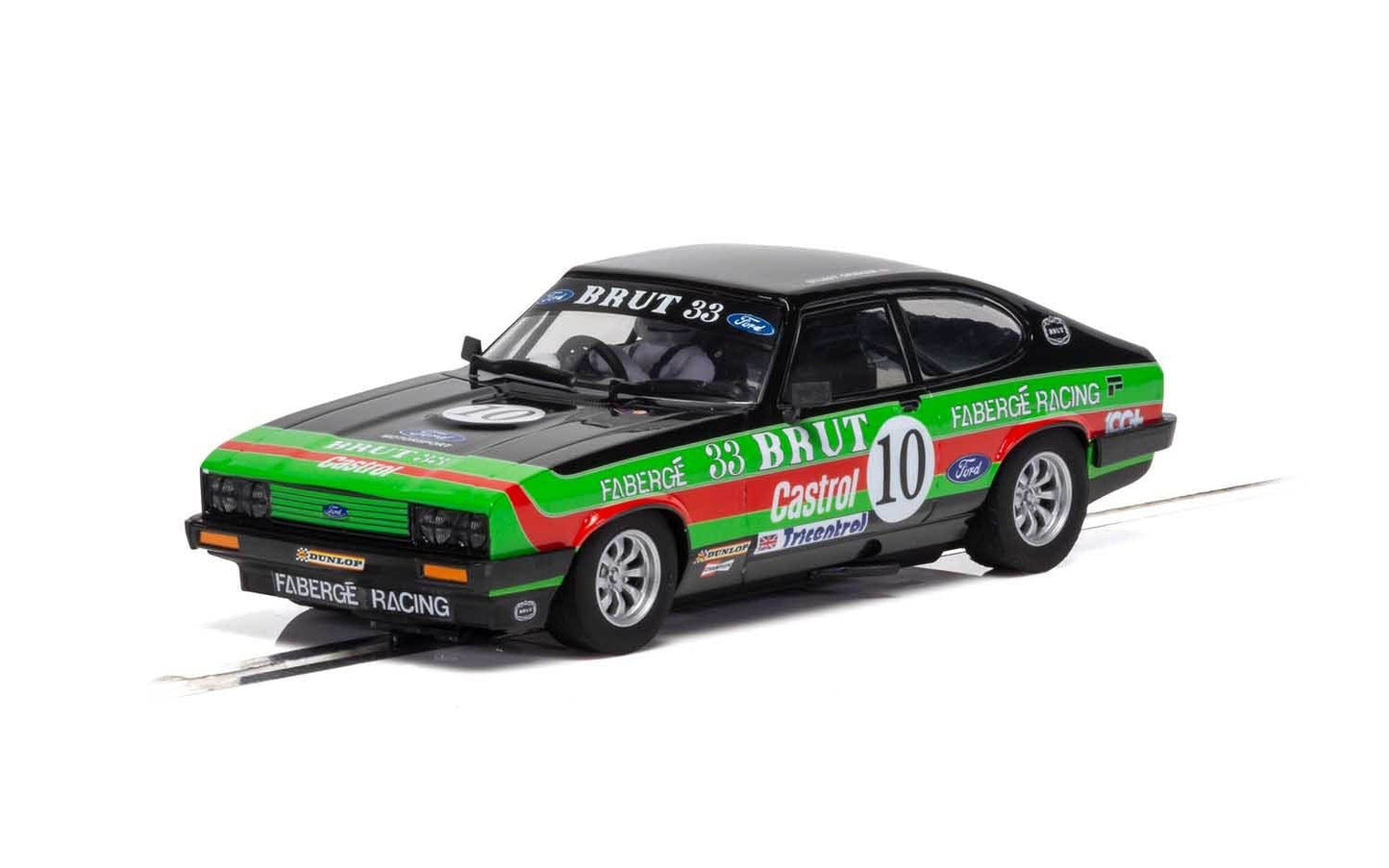Scalextric | Ford Capri Mk III 3.0 S | 10 Brut 33 - BSCC 1979 | C4101