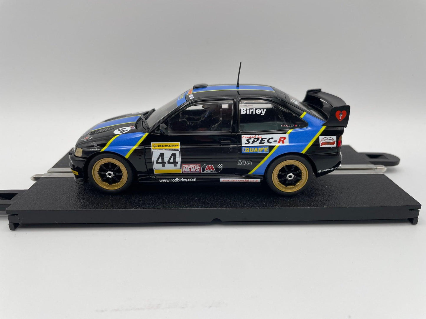 Scalextric - Ford Escort Cosworth WRC - #44 R. Birley - 4WD - C4427