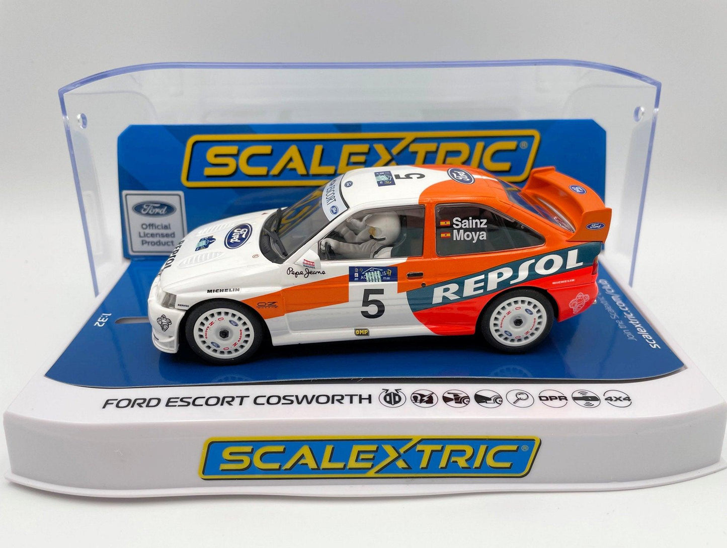 Scalextric - Ford Escort Cosworth WRC - #5 Repsol - WRC 1997 - 4WD - C4426