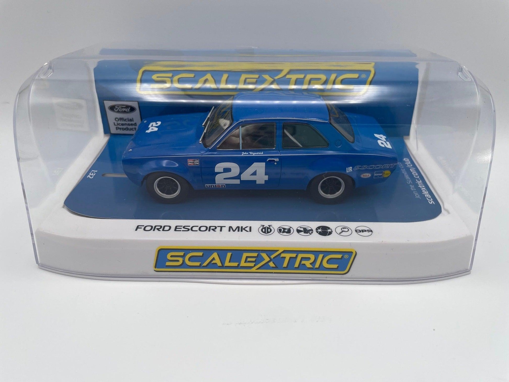 Scalextric - Ford Escort Mk. I - #24 John Fitzpatrick - Daytona 1972 - C4085