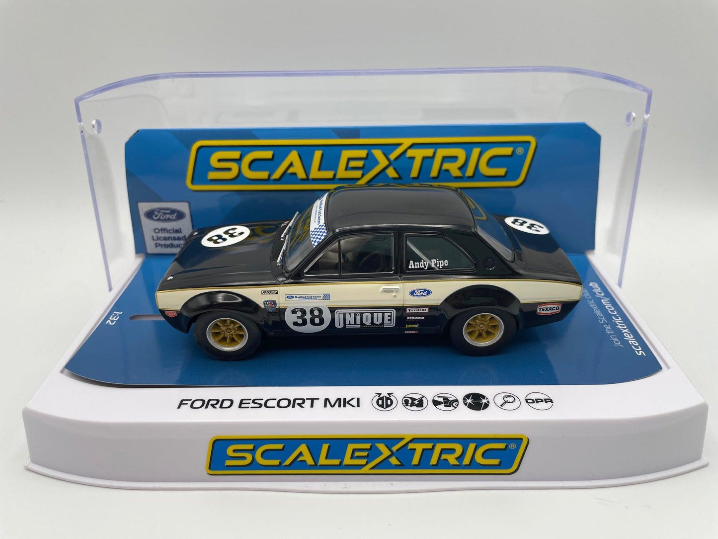 Scalextric - Ford Escort Mk. I - #38 Andy Pipe - Modified Ford Series 2020 - C4237