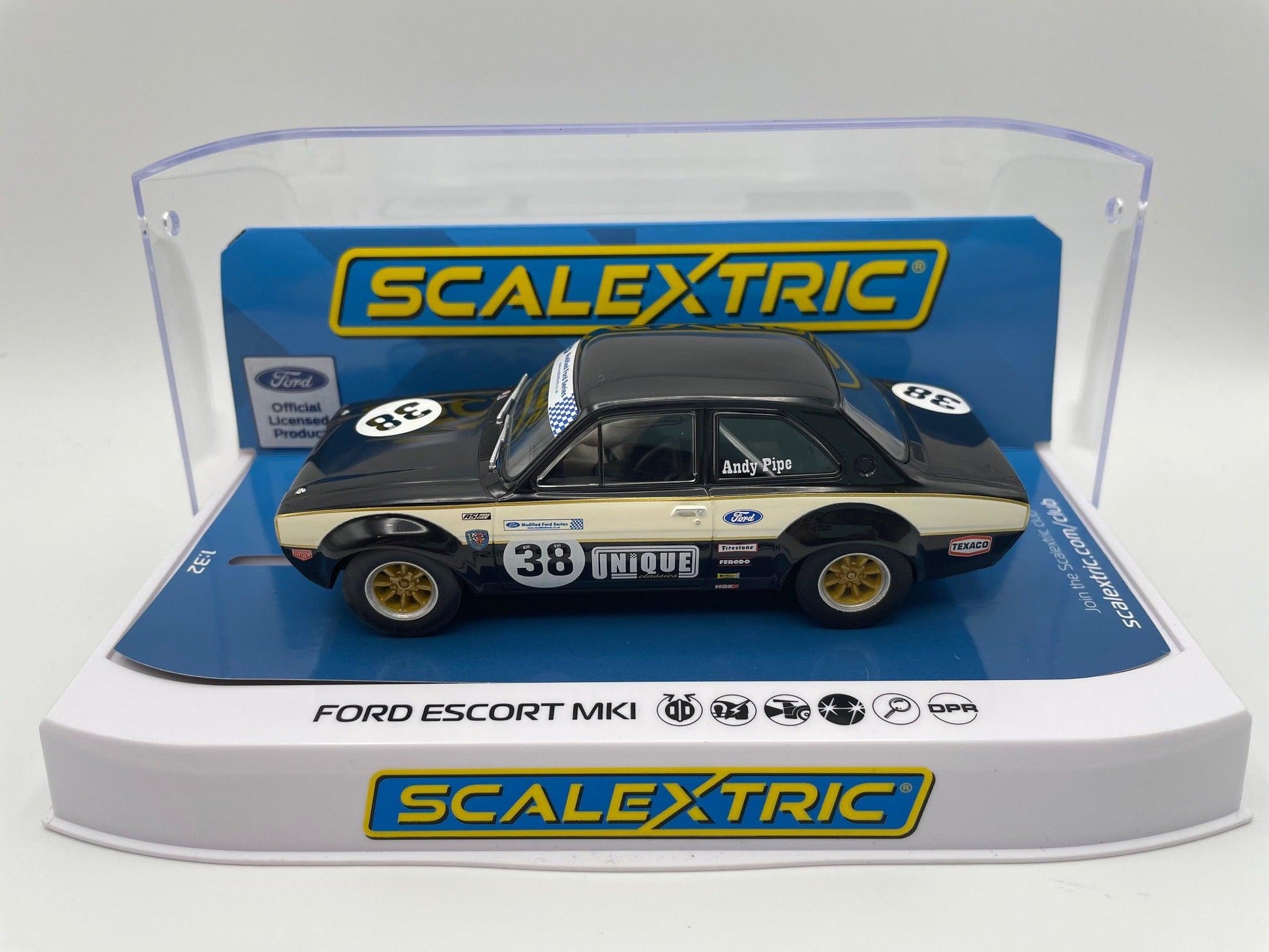 Scalextric - Ford Escort Mk. I - #38 Andy Pipe - Modified Ford Series 2020 - C4237