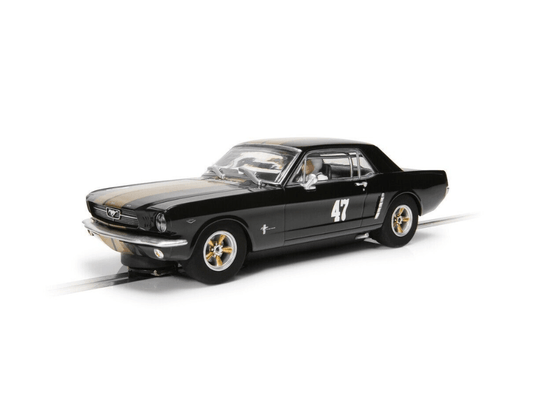 Scalextric | Ford Mustang | #47 Black & Gold | C4405