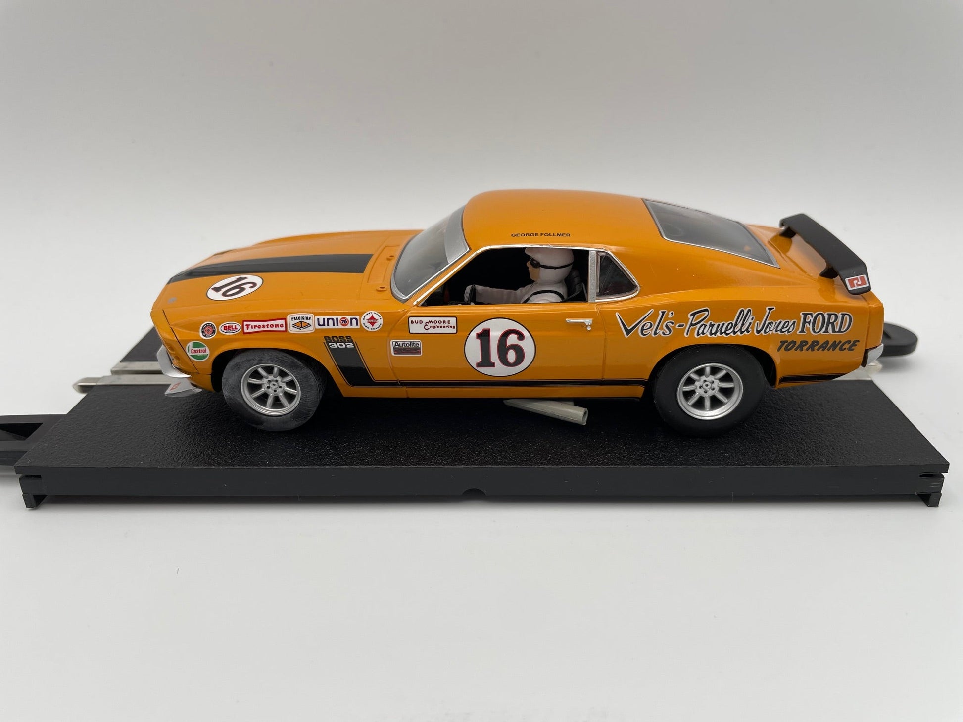 Scalextric - Ford Mustang Boss 302 - #16 Parnelli Jones - Trans Am 1970 - Sports Car Challenge - C4452 / C1445* Unboxed