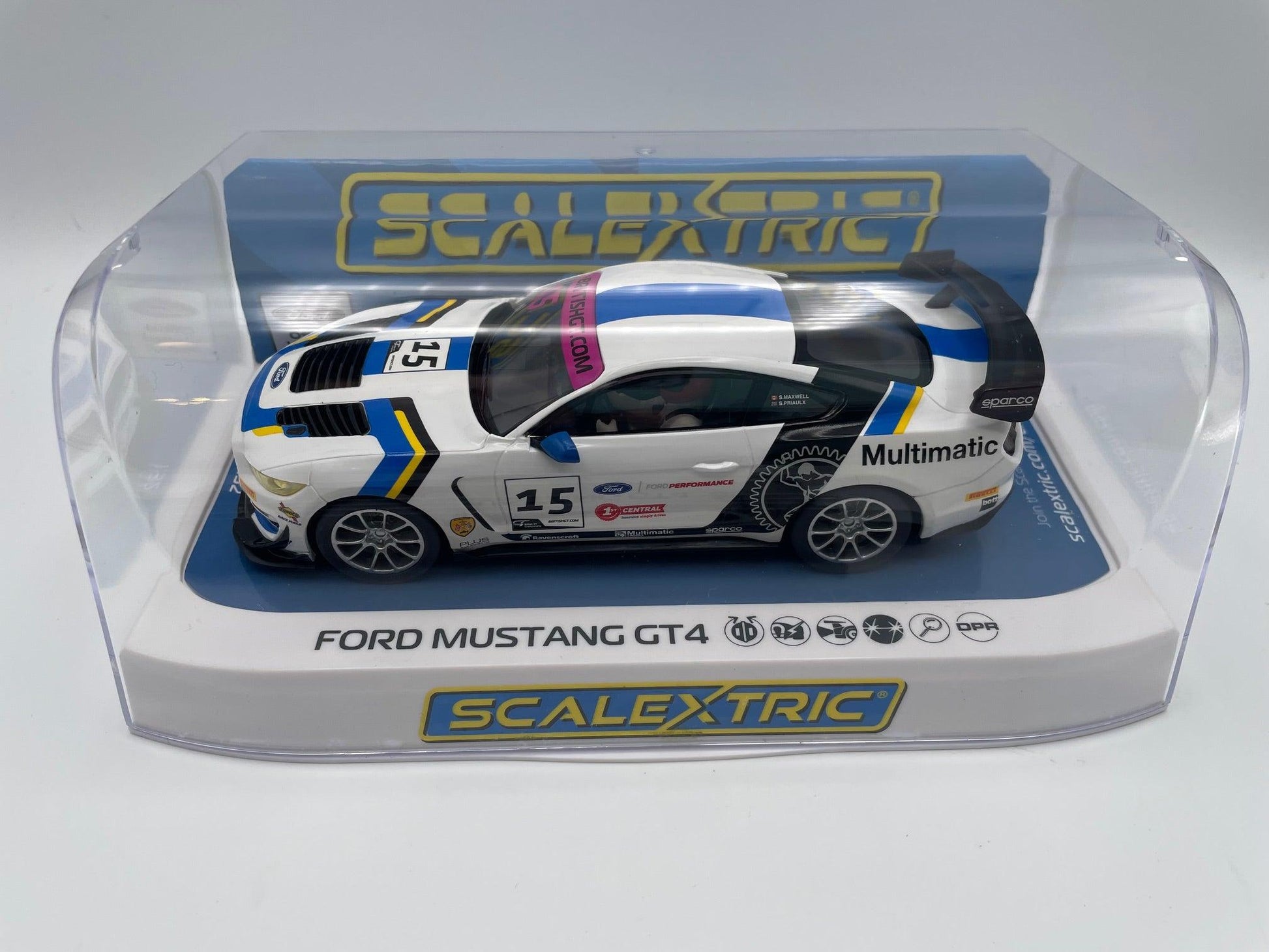 Scalextric - Ford Mustang GT4 - #15 Multimatic - British GT 2019 - C4173