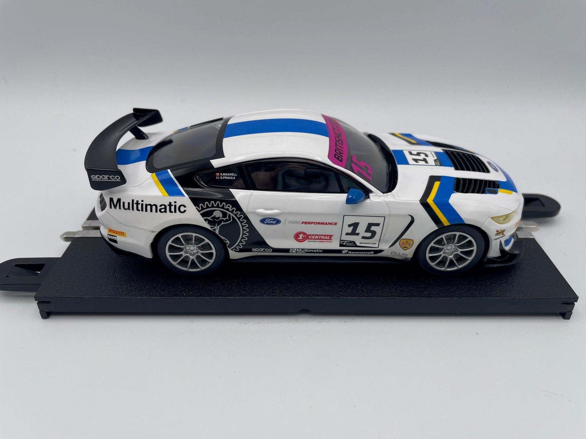 Scalextric - Ford Mustang GT4 - #15 Multimatic - British GT 2019 - C4173