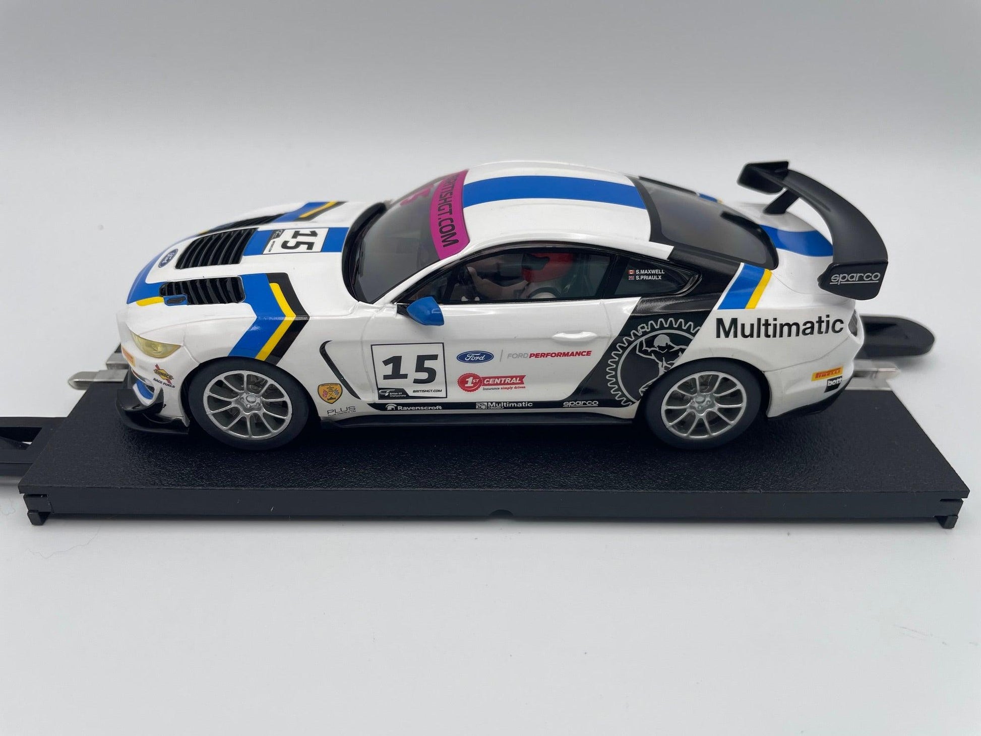 Scalextric - Ford Mustang GT4 - #15 Multimatic - British GT 2019 - C4173