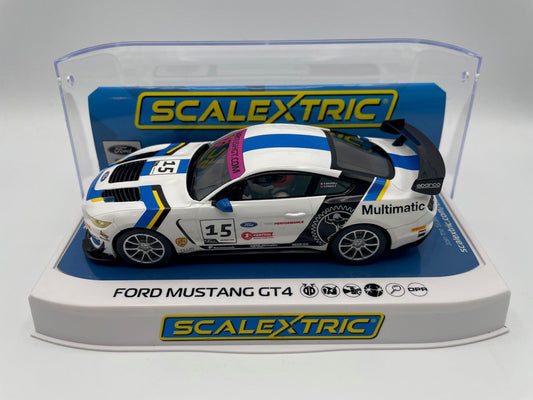 Scalextric - Ford Mustang GT4 - #15 Multimatic - British GT 2019 - C4173