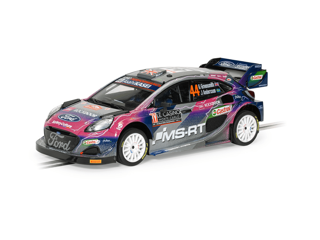 Scalextric | Ford Puma | #44 Gus Greensmith - WRC 2022 | 4WD | C4449