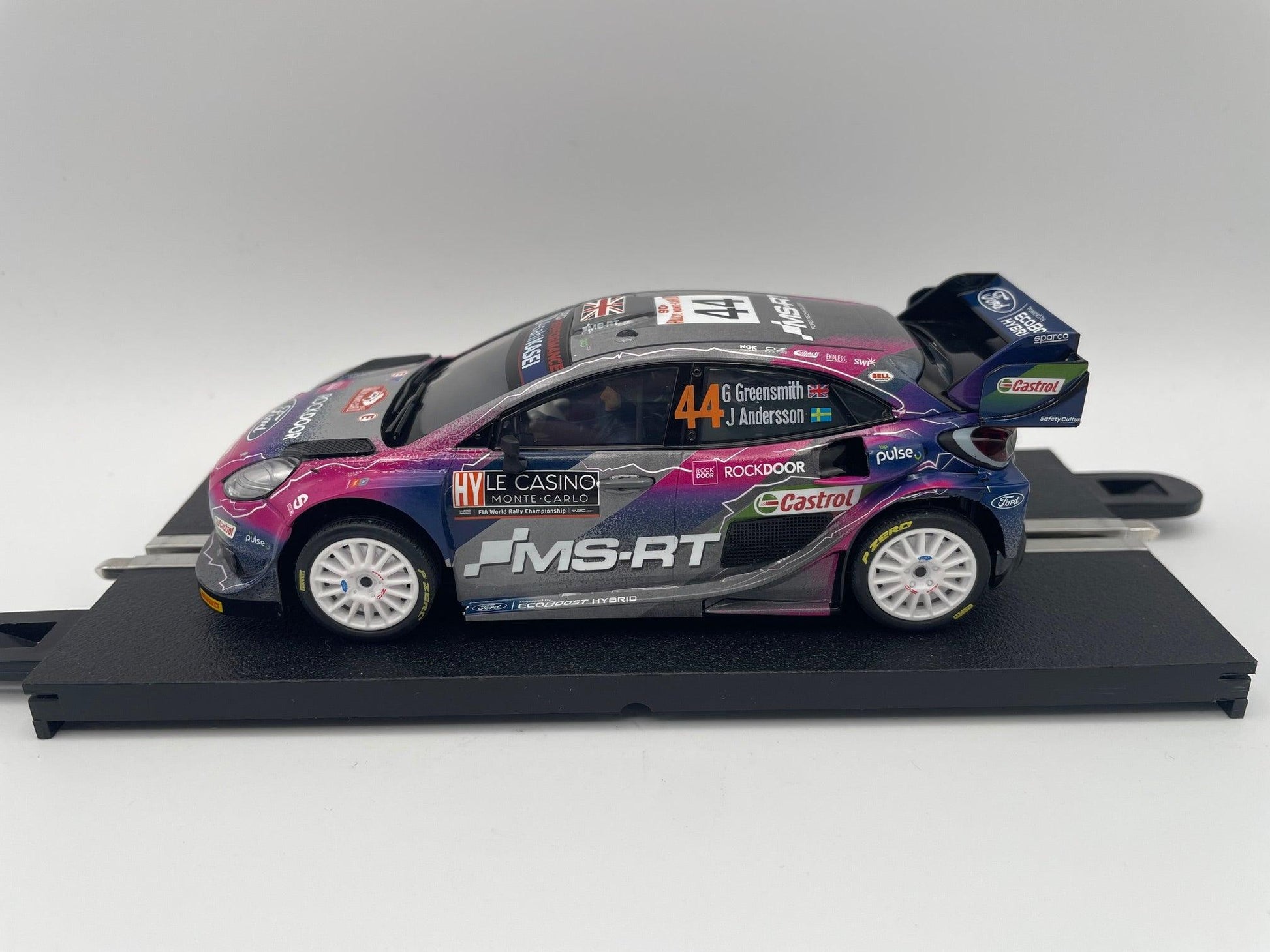 Scalextric - Ford Puma - #44 Gus Greensmith - WRC 2022 - 4WD - C4449