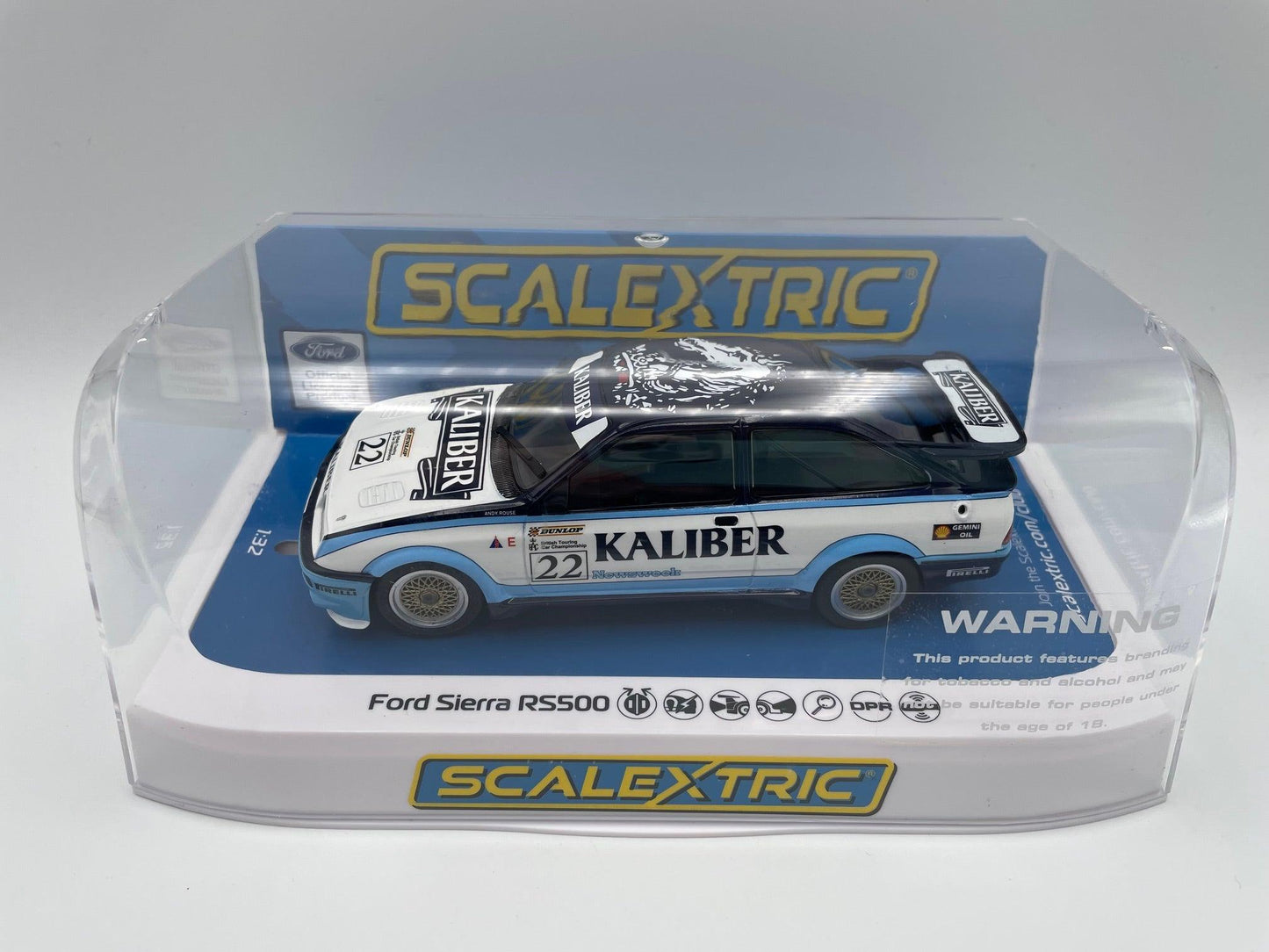 Scalextric - Ford Sierra Cosworth RS500 - #22 Kaliber - BTCC 1988 - C4343