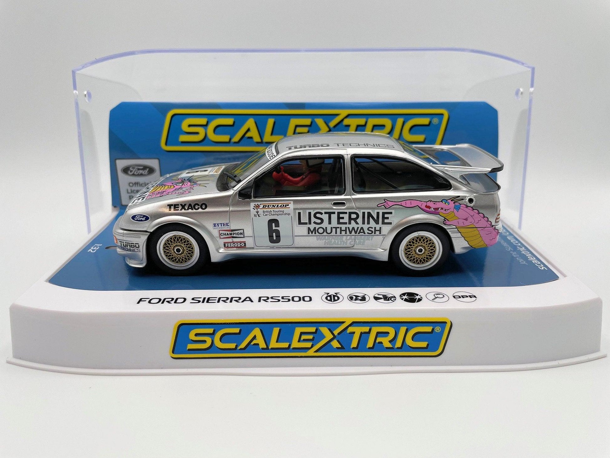 Scalextric - Ford Sierra Cosworth RS500 - #6 Listerine - BTCC 1987 - C4146